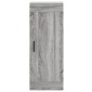 vidaXL Ντουλάπι Τοίχου Γκρι Sonoma 34,5 x 34 x 90 εκ. Επεξεργ. Ξύλο