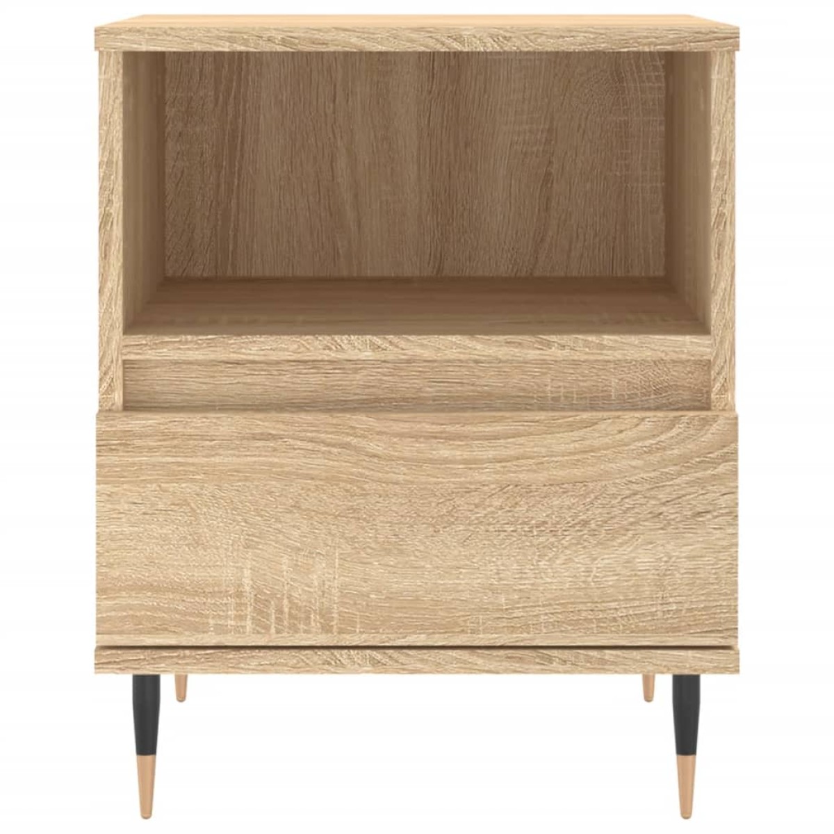 vidaXL Κομοδίνο Sonoma Δρυς 40 x 35 x 50 εκ. από Επεξεργ. Ξύλο