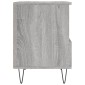 vidaXL Κομοδίνο Γκρι Sonoma 40 x 35 x 50 εκ. από Επεξεργασμένο Ξύλο