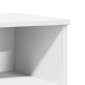 vidaXL Κομοδίνο Λευκό 40 x 35 x 50 εκ. από Επεξεργασμένο Ξύλο