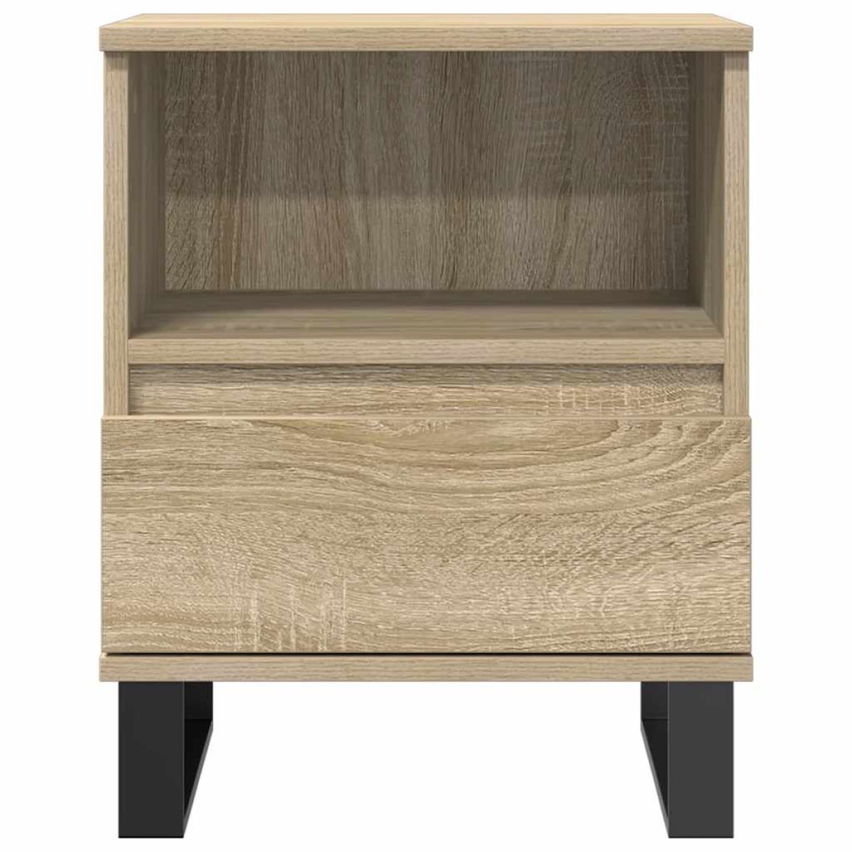 vidaXL Κομοδίνο Sonoma Δρυς 40 x 35 x 50 εκ. από Επεξεργ. Ξύλο