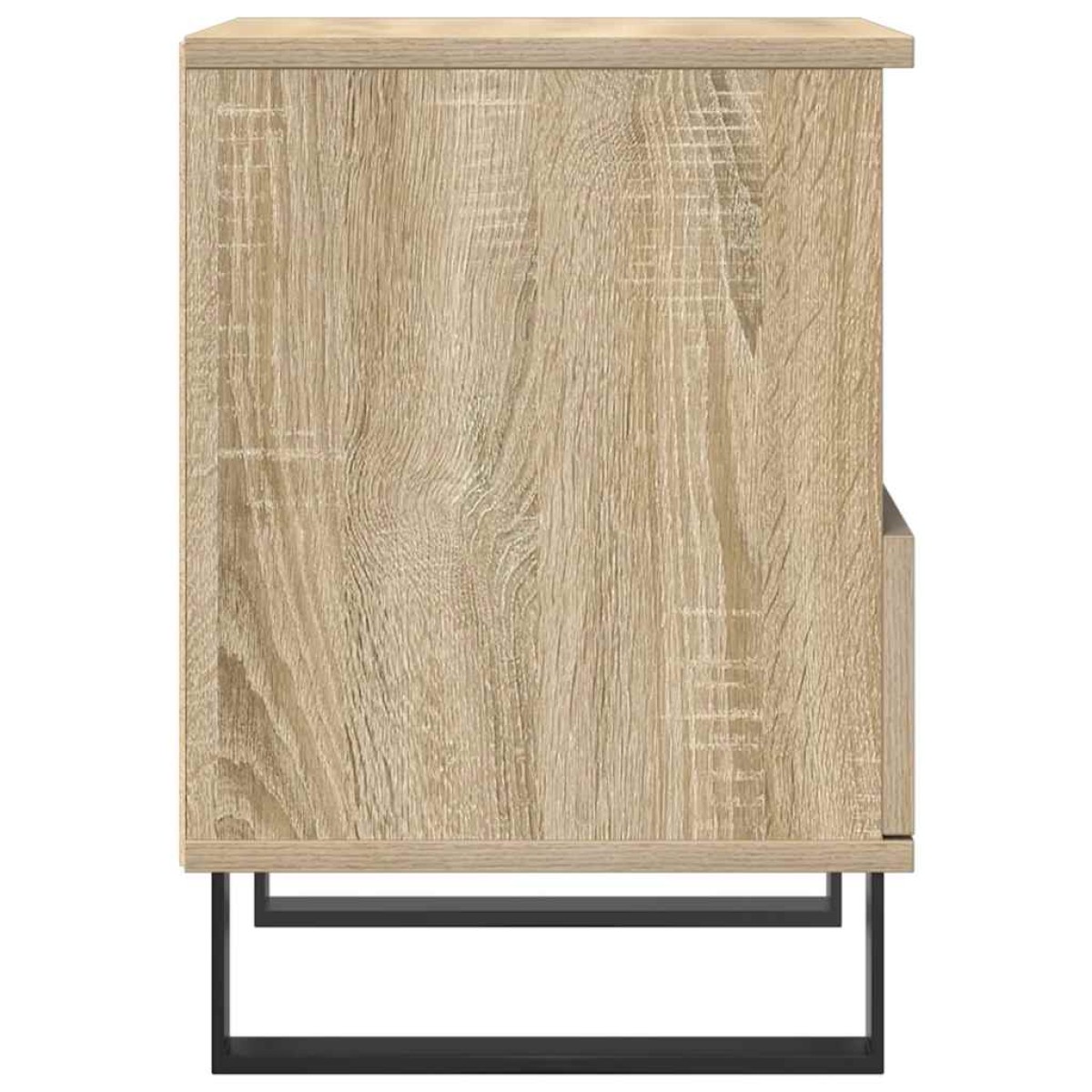 vidaXL Κομοδίνο Sonoma Δρυς 40 x 35 x 50 εκ. από Επεξεργ. Ξύλο