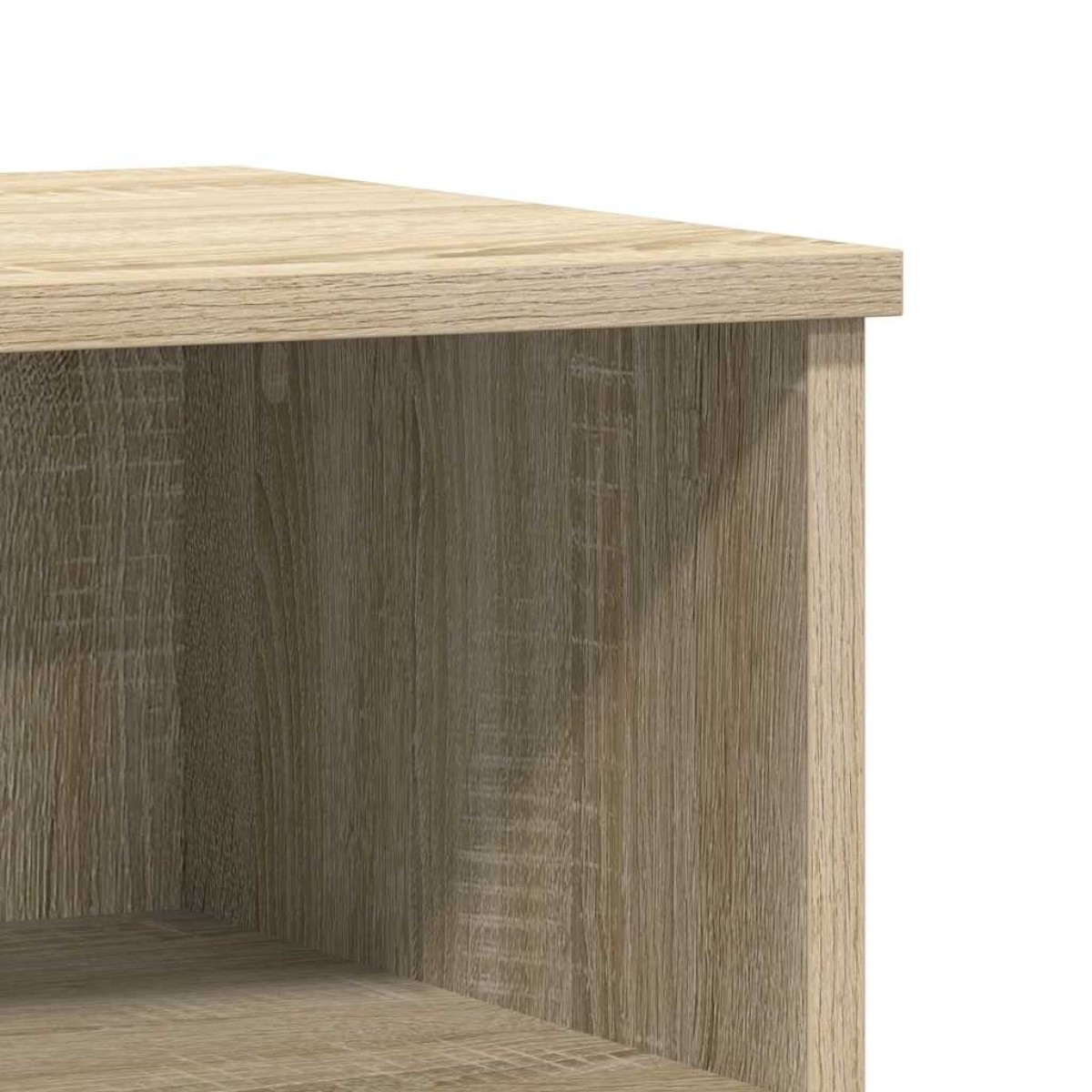 vidaXL Κομοδίνο Sonoma Δρυς 40 x 35 x 50 εκ. από Επεξεργ. Ξύλο