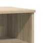 vidaXL Κομοδίνο Sonoma Δρυς 40 x 35 x 50 εκ. από Επεξεργ. Ξύλο