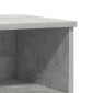 vidaXL Κομοδίνο Γκρι Σκυροδέματος 40 x 35 x 50 εκ. από Επεξεργ. Ξύλο