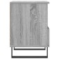 vidaXL Κομοδίνο Γκρι Sonoma 40 x 35 x 50 εκ. από Επεξεργασμένο Ξύλο
