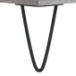 vidaXL Κομοδίνο Γκρι Sonoma 40 x 35 x 50 εκ. από Επεξεργασμένο Ξύλο