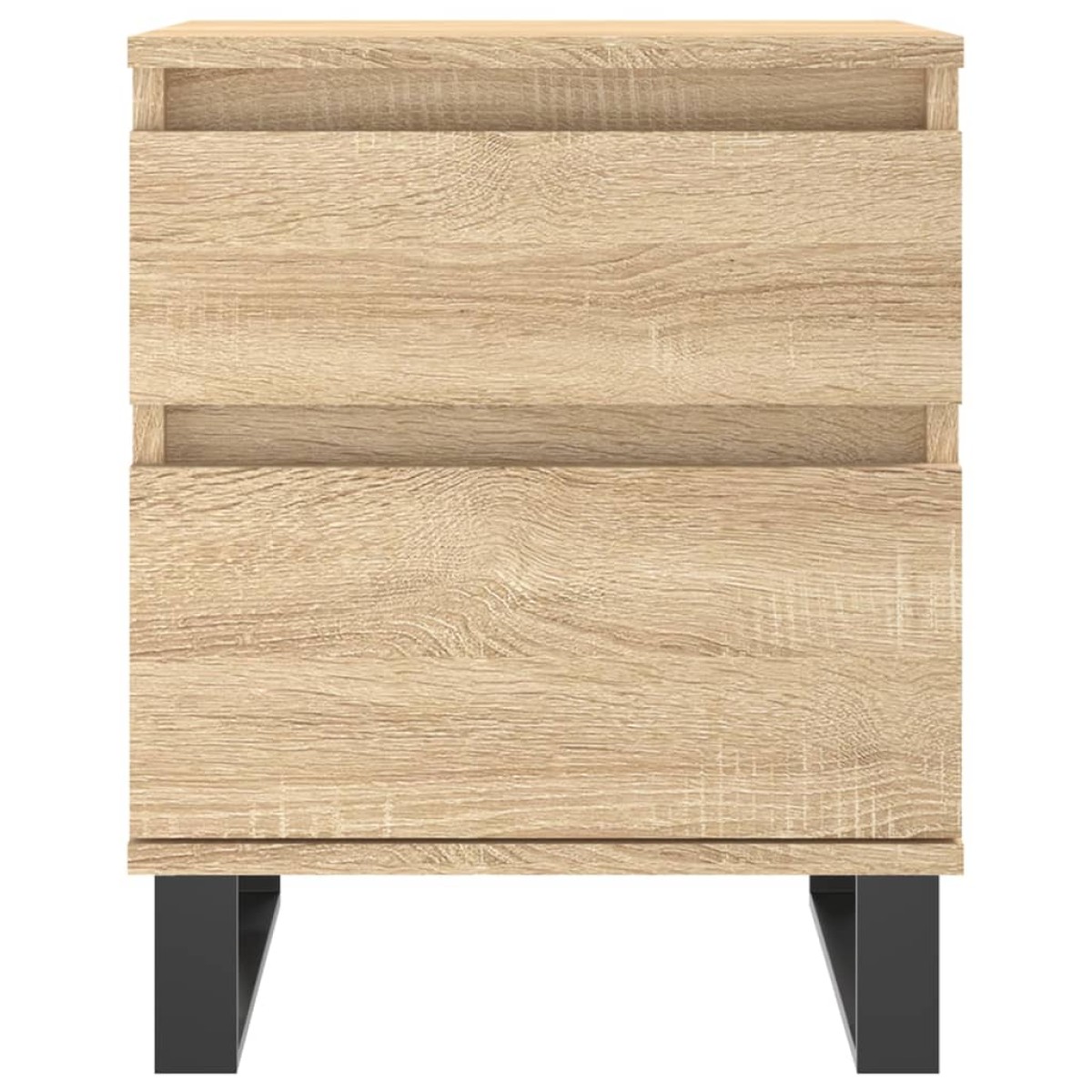 vidaXL Κομοδίνο Sonoma Δρυς 40 x 35 x 50 εκ. από Επεξεργ. Ξύλο