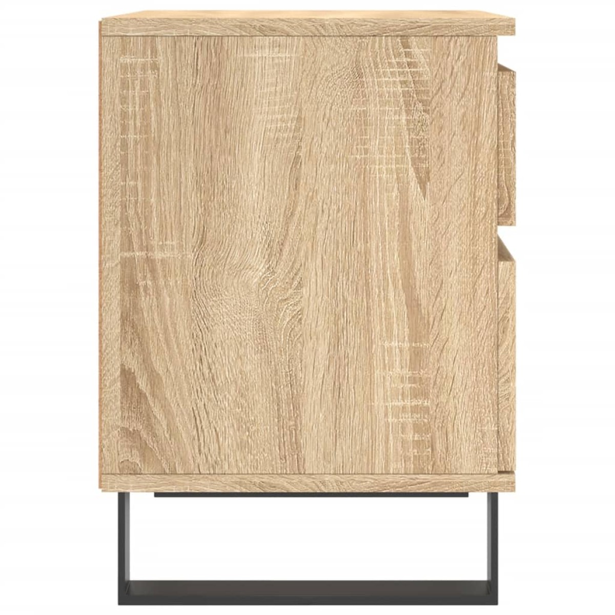 vidaXL Κομοδίνο Sonoma Δρυς 40 x 35 x 50 εκ. από Επεξεργ. Ξύλο