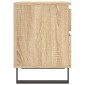 vidaXL Κομοδίνα 2 τεμ. Sonoma Δρυς 40 x 35 x 50 εκ. από Επεξεργ. Ξύλο