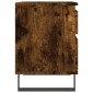 vidaXL Κομοδίνα 2 τεμ. Καπνιστή Δρυς 40 x 35 x 50 εκ. Επεξεργ. Ξύλο