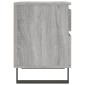 vidaXL Κομοδίνα 2 τεμ. Γκρι Sonoma 40 x 35 x 50 εκ. από Επεξεργ. Ξύλο