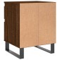 vidaXL Κομοδίνα 2 τεμ. Καφέ Δρυς 40 x 35 x 50 εκ. από Επεξεργ. Ξύλο