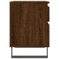 vidaXL Κομοδίνα 2 τεμ. Καφέ Δρυς 40 x 35 x 50 εκ. από Επεξεργ. Ξύλο