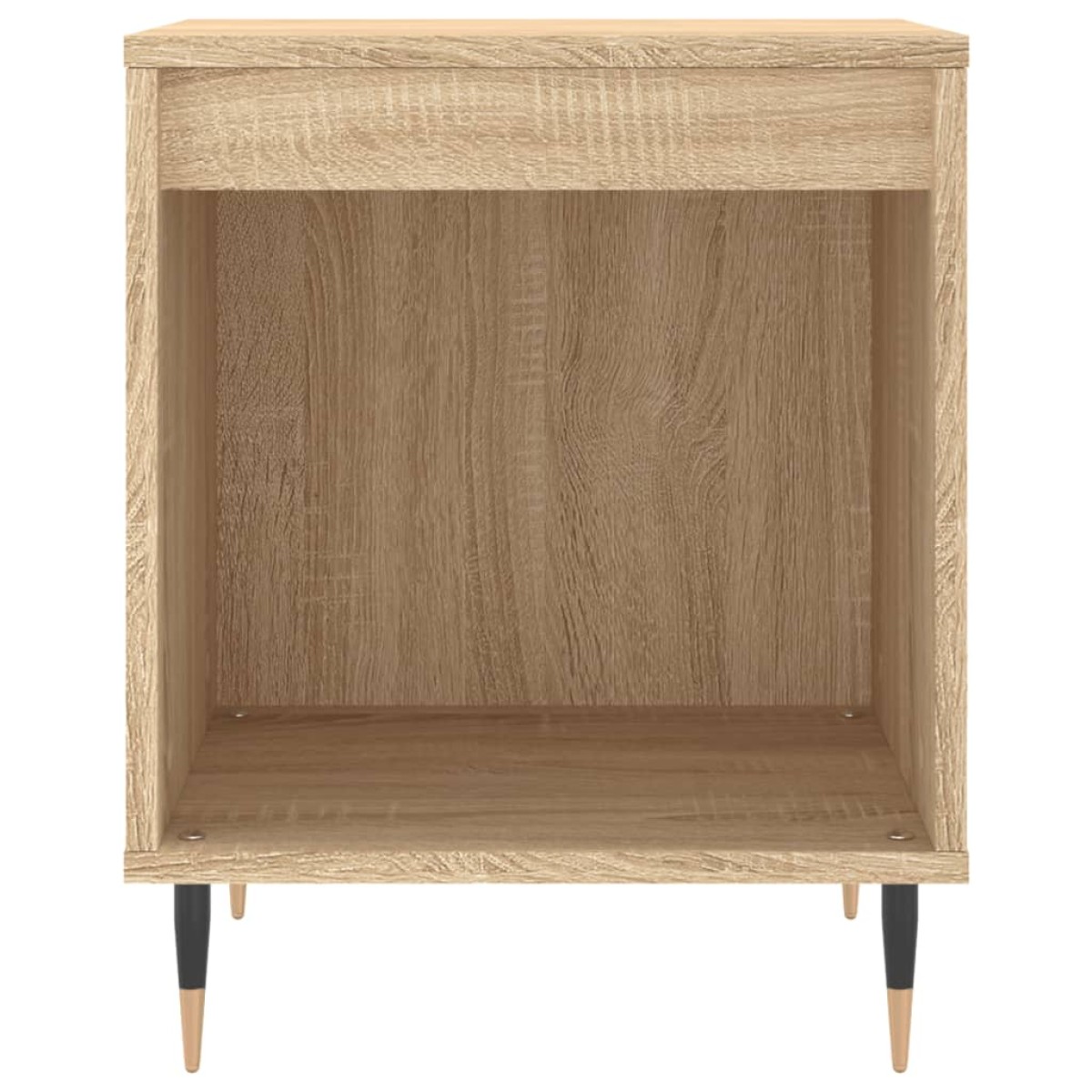 vidaXL Κομοδίνα 2 τεμ. Sonoma Δρυς 40 x 35 x 50 εκ. από Επεξεργ. Ξύλο