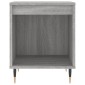 vidaXL Κομοδίνα 2 τεμ. Γκρι Sonoma 40 x 35 x 50 εκ. από Επεξεργ. Ξύλο