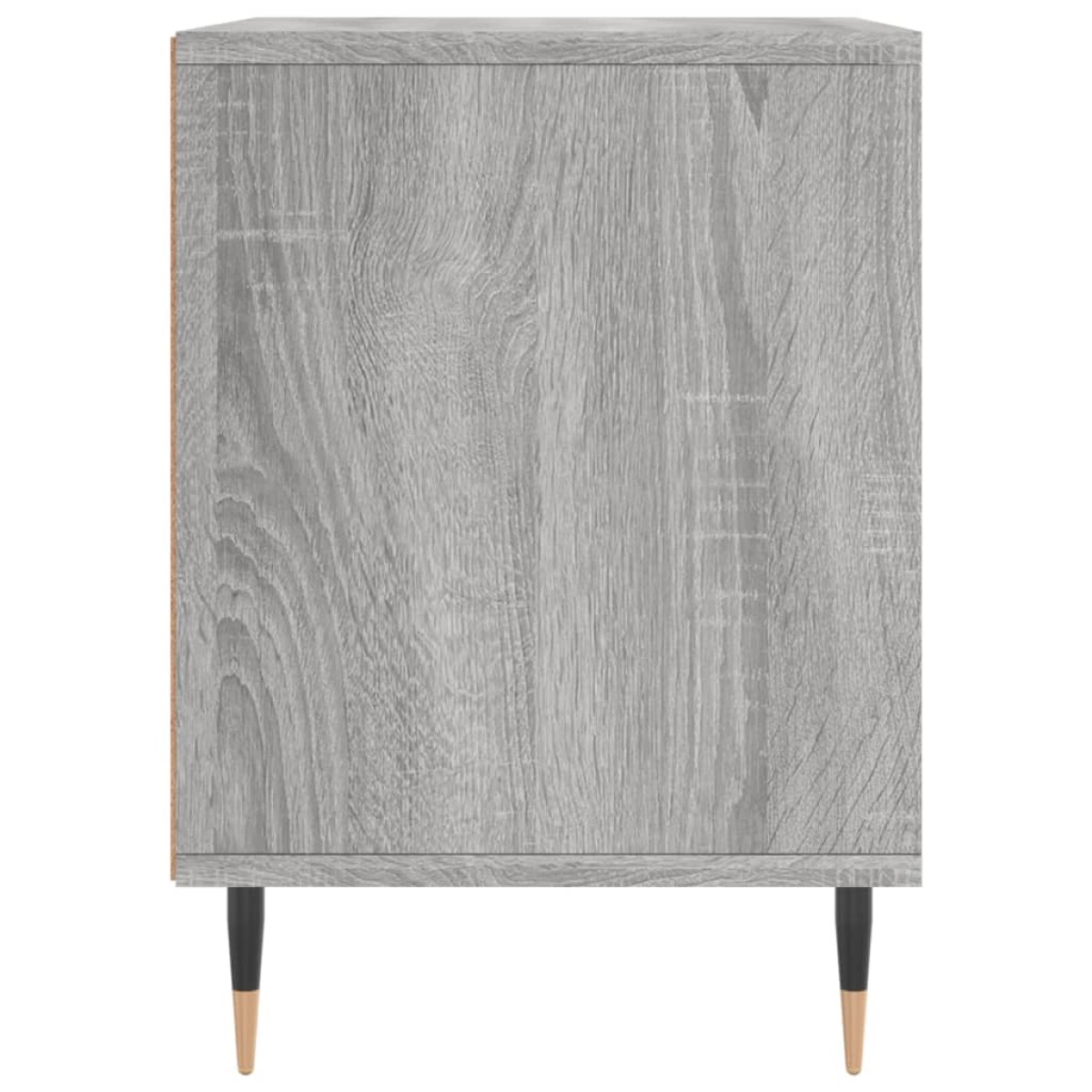 vidaXL Κομοδίνα 2 τεμ. Γκρι Sonoma 40 x 35 x 50 εκ. από Επεξεργ. Ξύλο