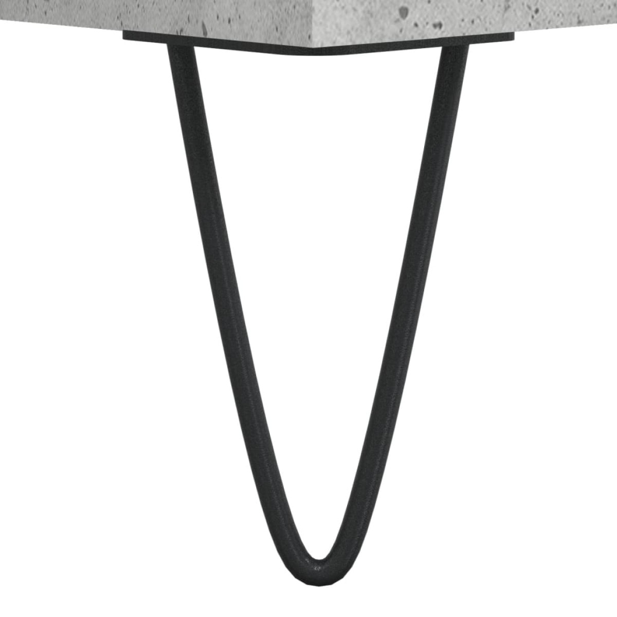 vidaXL Κομοδίνο Γκρι Σκυροδέματος 40 x 35 x 50 εκ. από Επεξεργ. Ξύλο