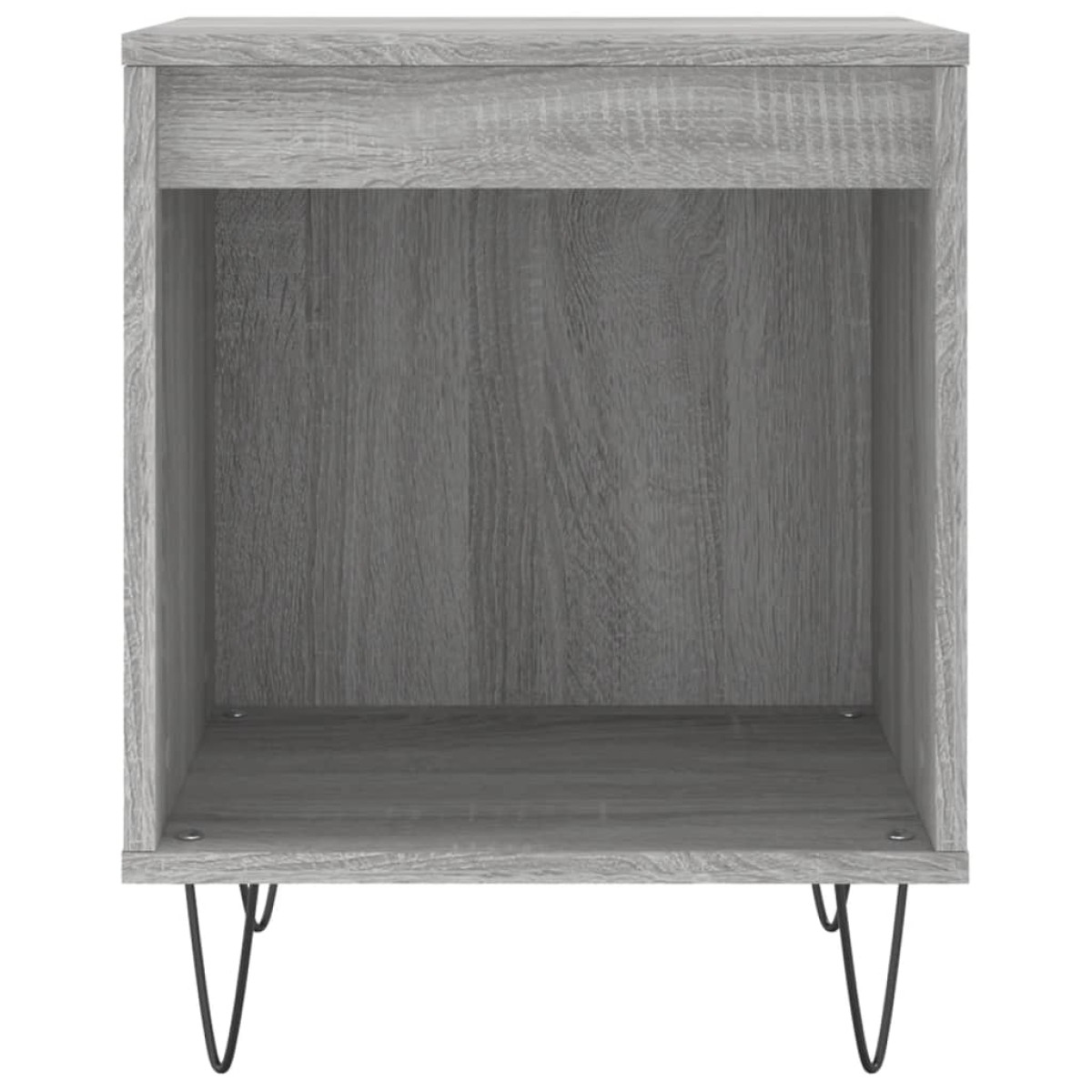 vidaXL Κομοδίνο Γκρι Sonoma 40 x 35 x 50 εκ. από Επεξεργασμένο Ξύλο