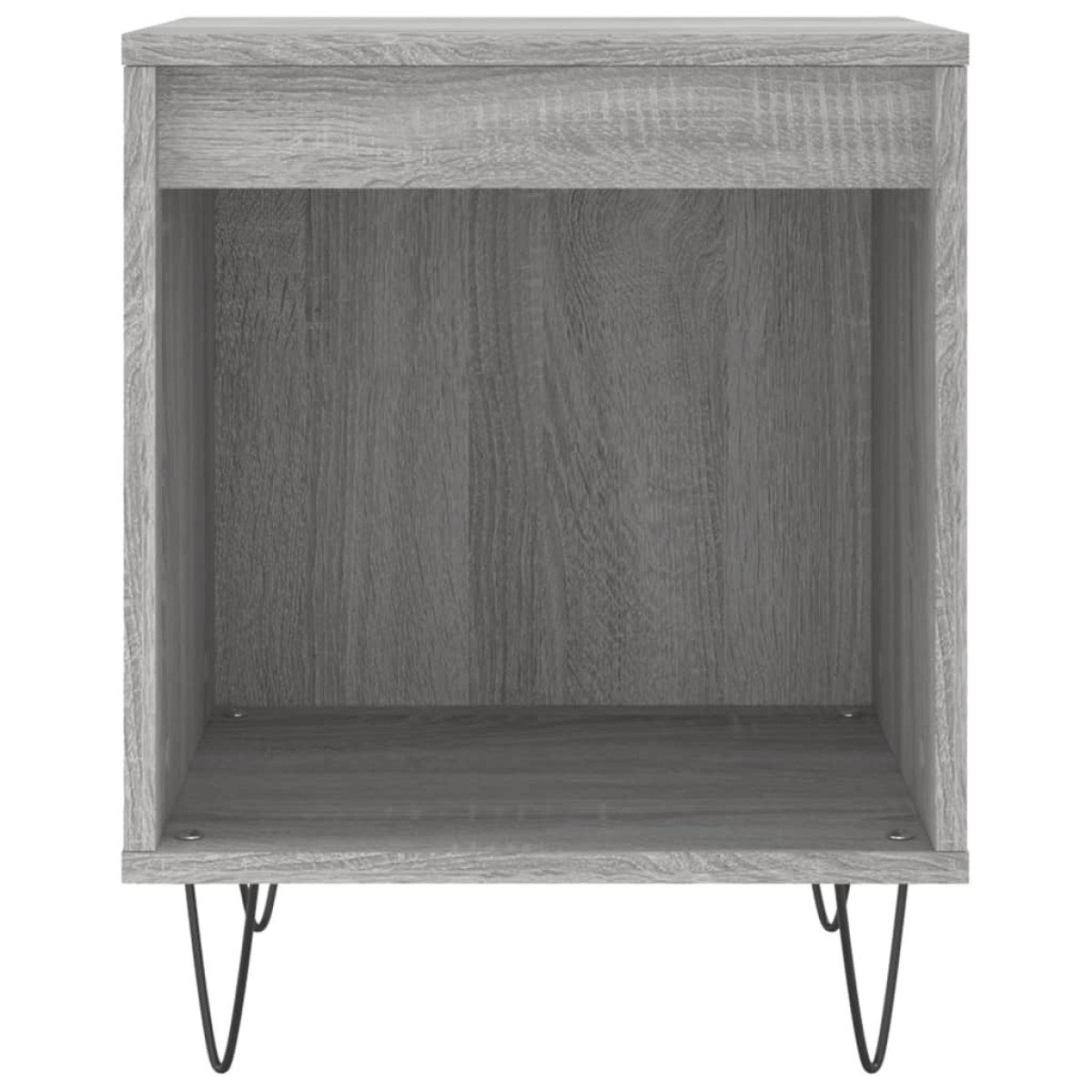 vidaXL Κομοδίνα 2 τεμ. Γκρι Sonoma 40 x 35 x 50 εκ. από Επεξεργ. Ξύλο