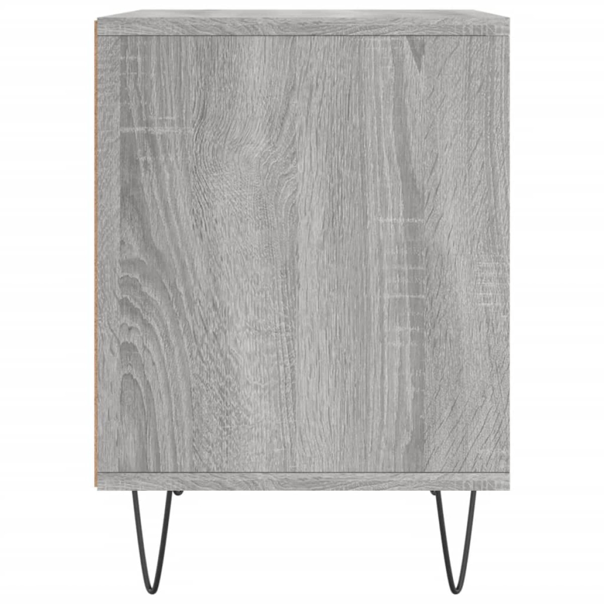 vidaXL Κομοδίνα 2 τεμ. Γκρι Sonoma 40 x 35 x 50 εκ. από Επεξεργ. Ξύλο