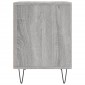 vidaXL Κομοδίνα 2 τεμ. Γκρι Sonoma 40 x 35 x 50 εκ. από Επεξεργ. Ξύλο