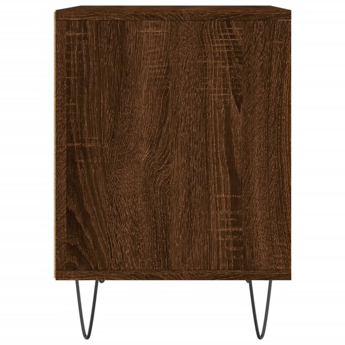 vidaXL Κομοδίνο Καφέ Δρυς 40 x 35 x 50 εκ. από Επεξεργασμένο Ξύλο