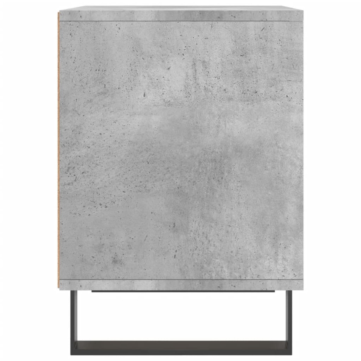 vidaXL Κομοδίνα 2 τεμ. Γκρι Σκυροδέματος 40x35x50 εκ. Επεξεργ. Ξύλο