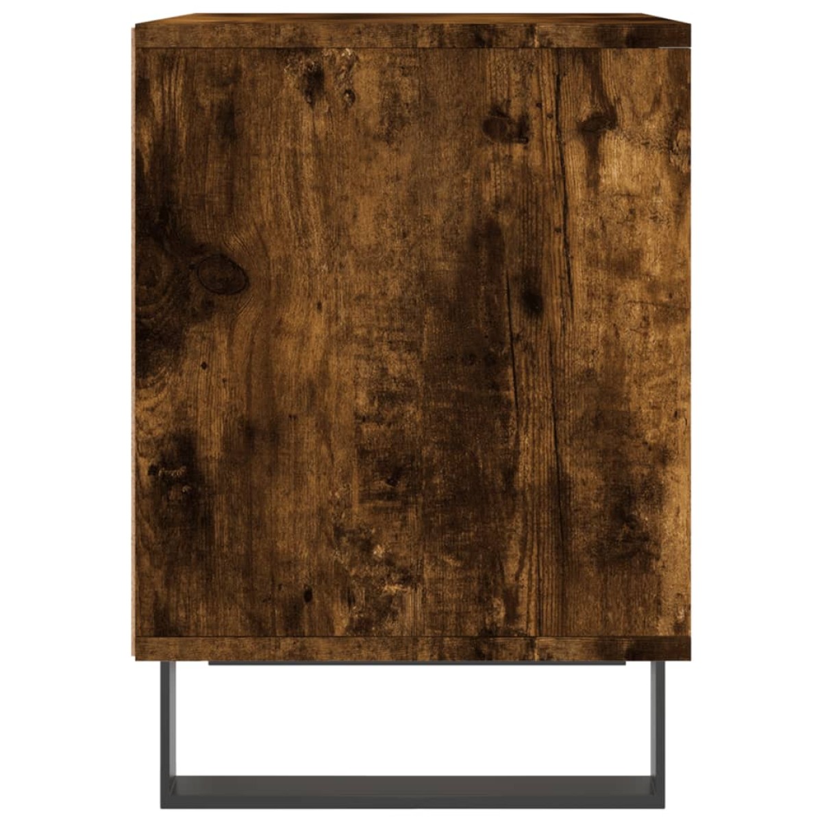 vidaXL Κομοδίνα 2 τεμ. Καπνιστή Δρυς 40 x 35 x 50 εκ. Επεξεργ. Ξύλο