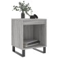 vidaXL Κομοδίνα 2 τεμ. Γκρι Sonoma 40 x 35 x 50 εκ. από Επεξεργ. Ξύλο