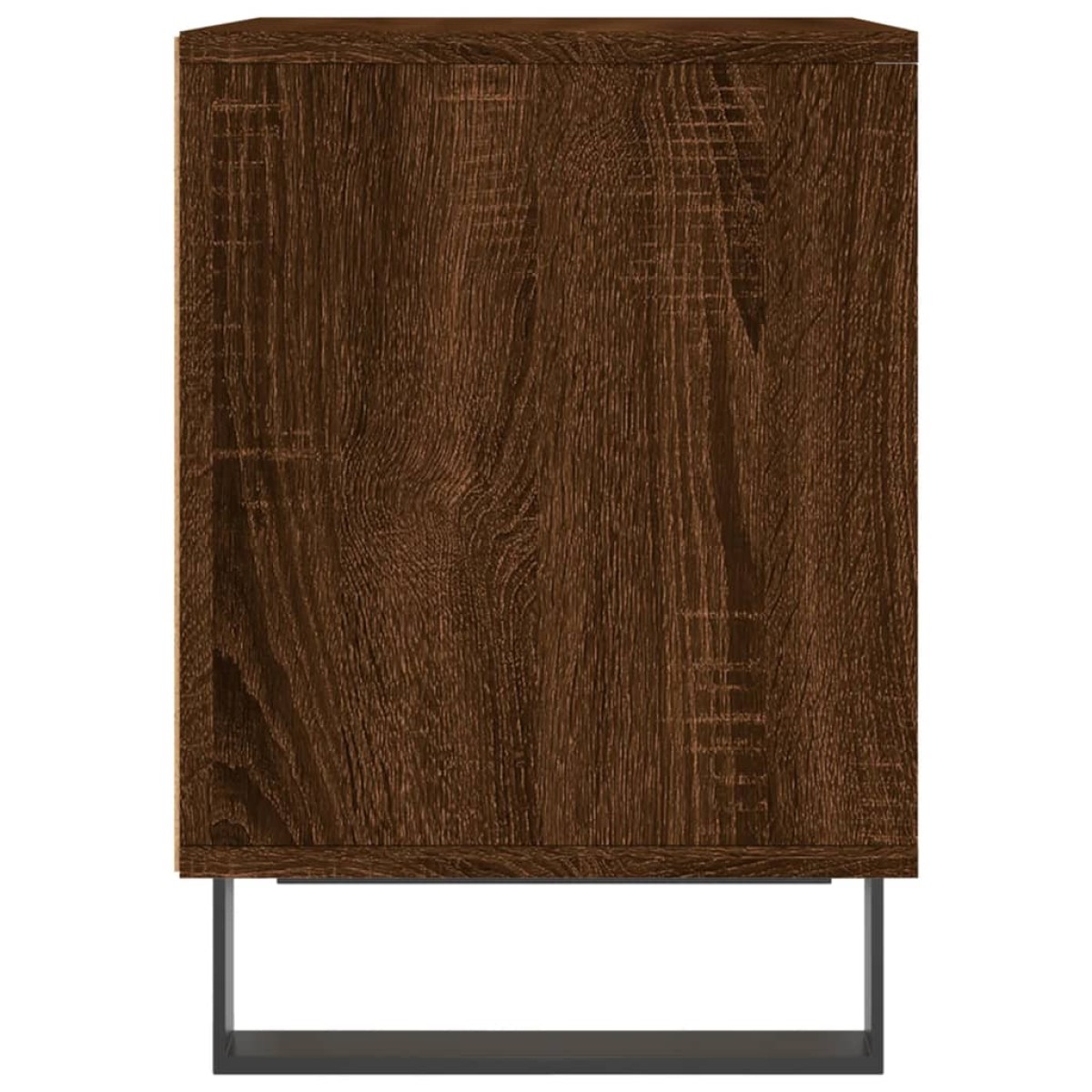 vidaXL Κομοδίνα 2 τεμ. Καφέ Δρυς 40 x 35 x 50 εκ. από Επεξεργ. Ξύλο