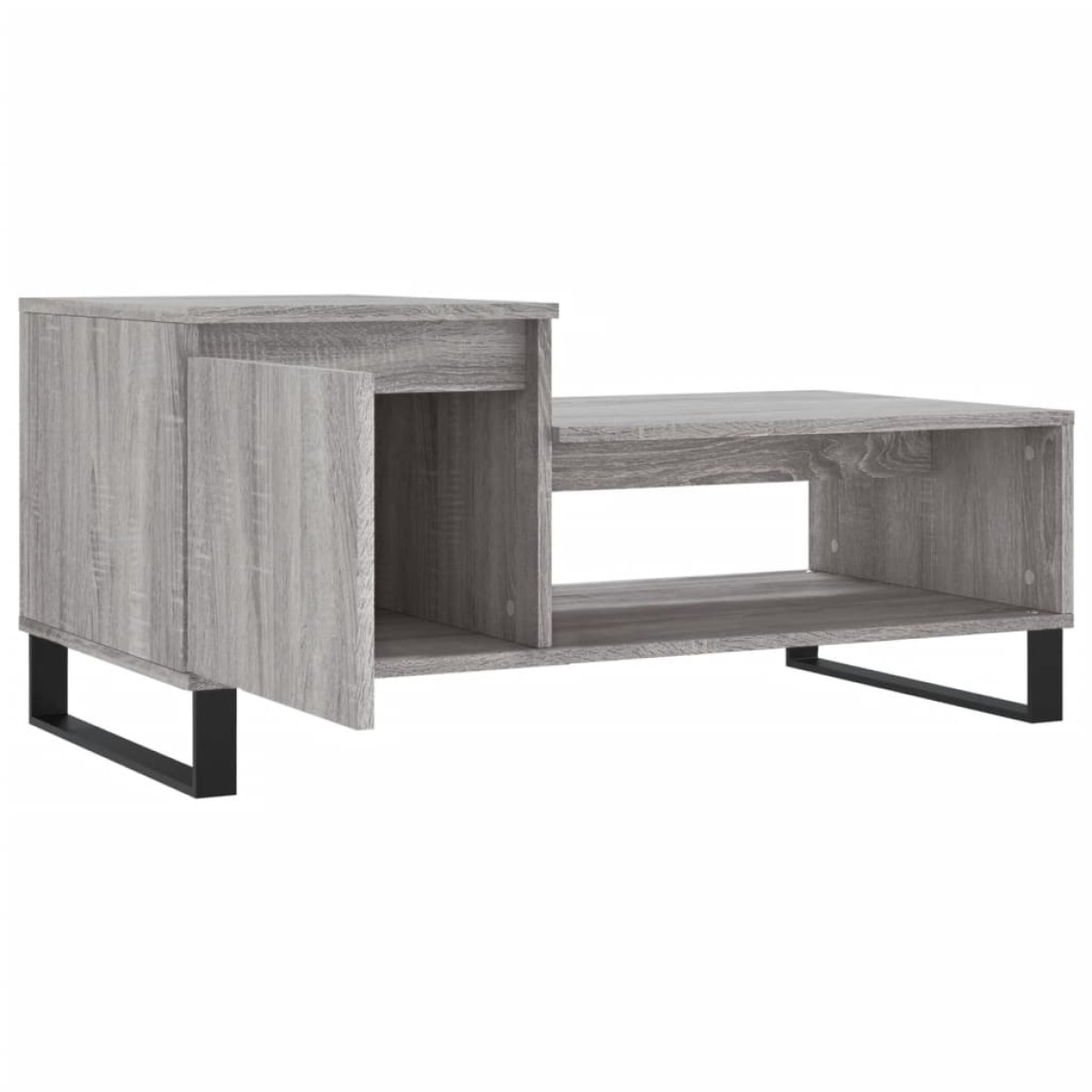vidaXL Τραπεζάκι Σαλονιού Γκρι Sonoma 100x50x45 εκ. Επεξεργασμένο Ξύλο