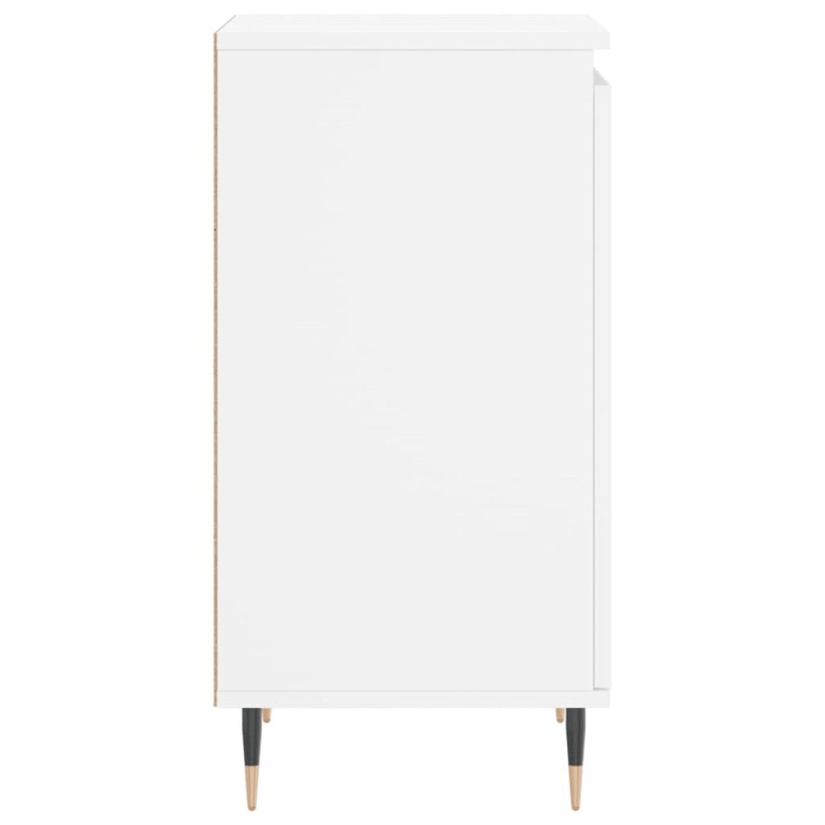 vidaXL Συρταριέρα Λευκή 40 x 35 x 70 εκ. από Επεξεργασμένο Ξύλο