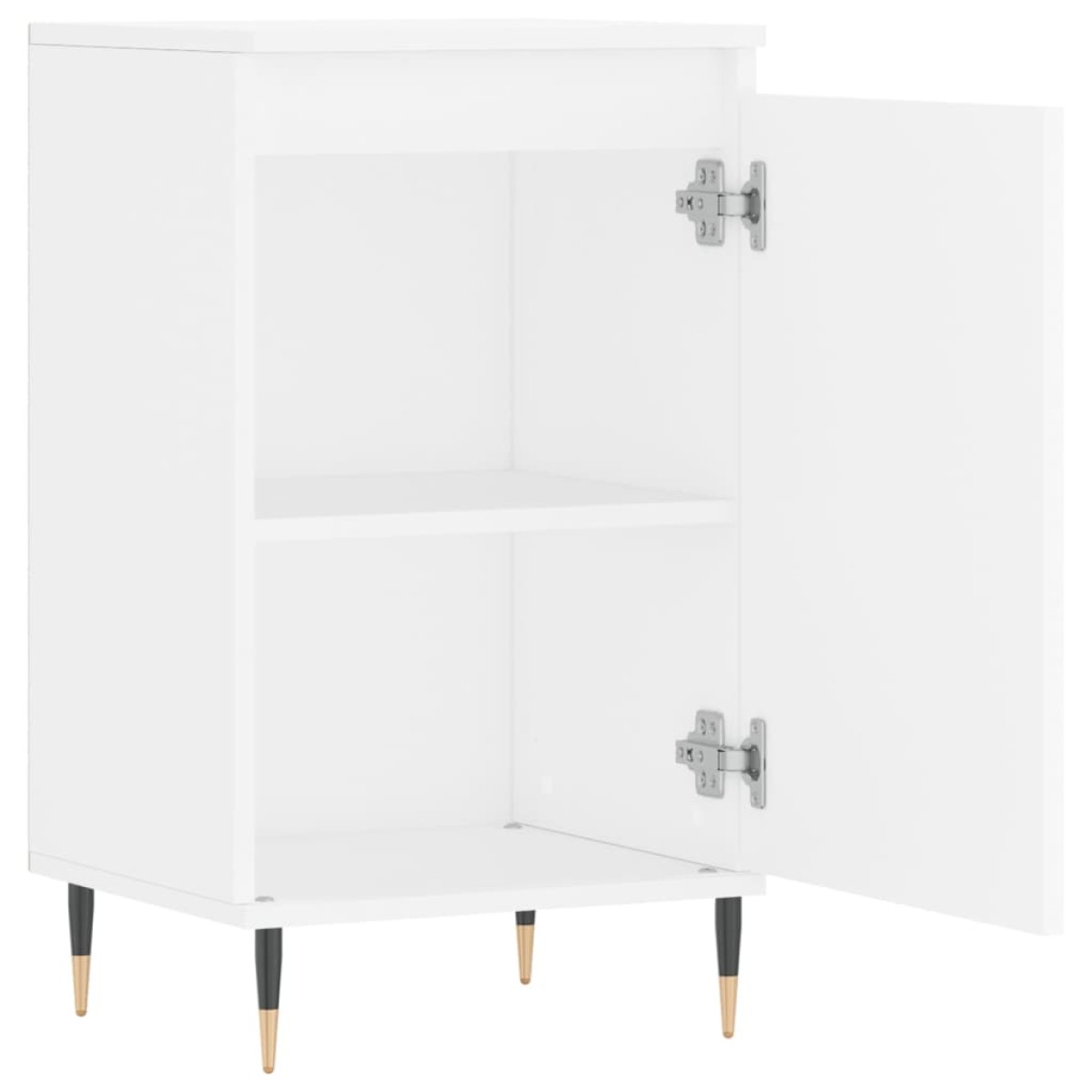 vidaXL Ντουλάπια 2 τεμ. Λευκά 40 x 35 x 70 εκ. από Επεξεργασμένο Ξύλο