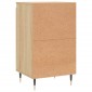 vidaXL Συρταριέρα Sonoma Δρυς 40 x 35 x 70 εκ. από Επεξεργασμένο Ξύλο