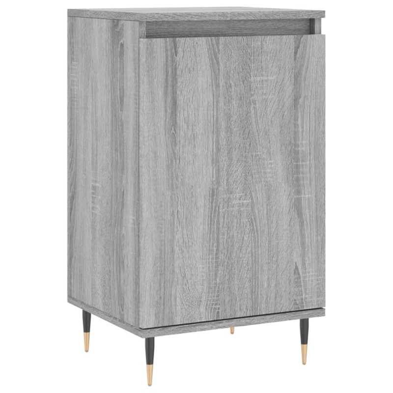vidaXL Συρταριέρα Γκρι Sonoma 40 x 35 x 70 εκ. από Επεξεργασμένο Ξύλο