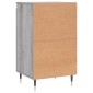 vidaXL Συρταριέρα Γκρι Sonoma 40 x 35 x 70 εκ. από Επεξεργασμένο Ξύλο