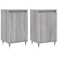vidaXL Ντουλάπια 2 τεμ. Γκρι Sonoma 40x35x70 εκ. Επεξεργασμένο Ξύλο
