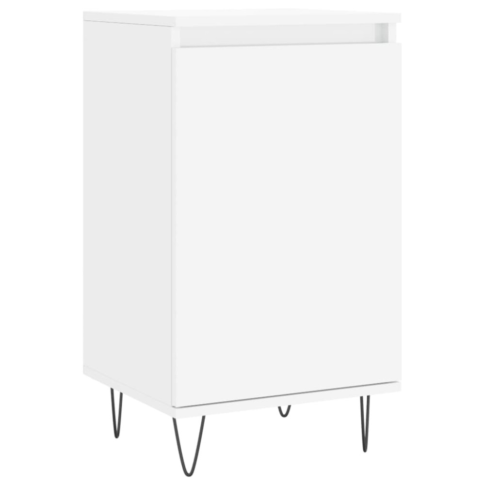 vidaXL Συρταριέρα Λευκή 40 x 35 x 70 εκ. από Επεξεργασμένο Ξύλο