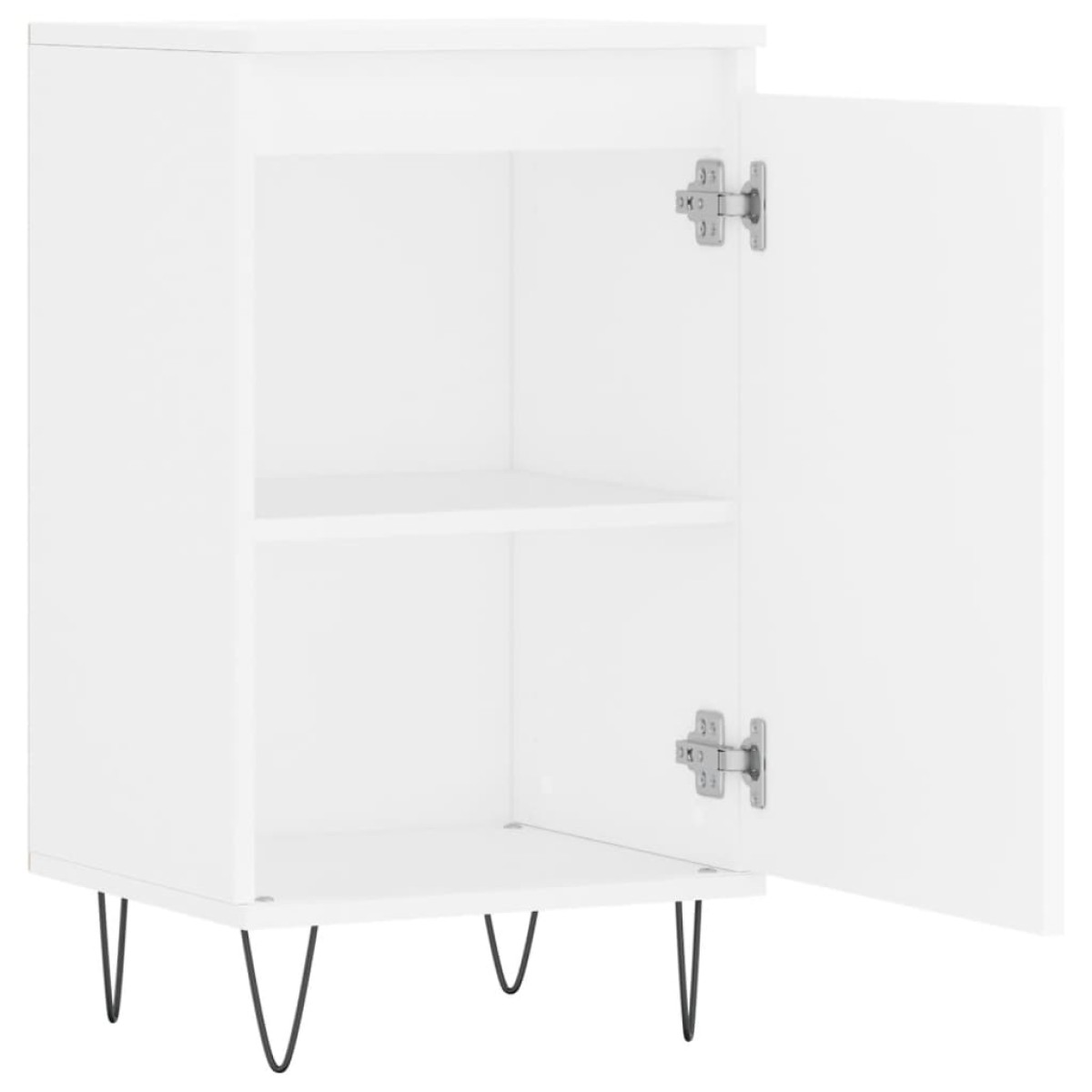 vidaXL Συρταριέρα Λευκή 40 x 35 x 70 εκ. από Επεξεργασμένο Ξύλο