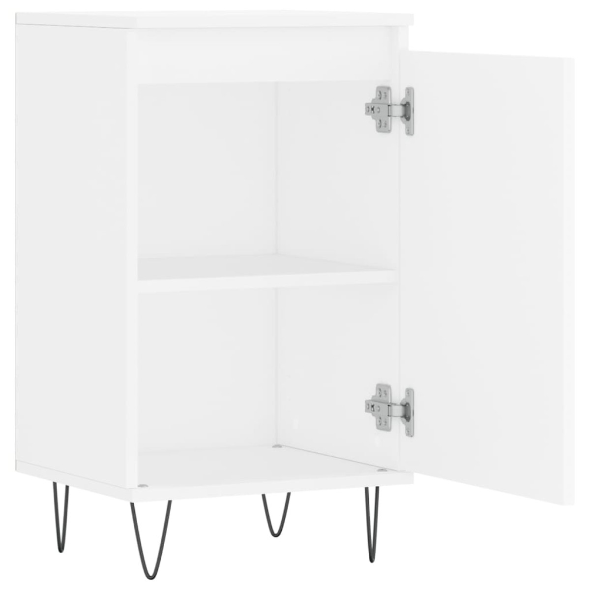 vidaXL Ντουλάπια 2 τεμ. Λευκά 40 x 35 x 70 εκ. από Επεξεργασμένο Ξύλο
