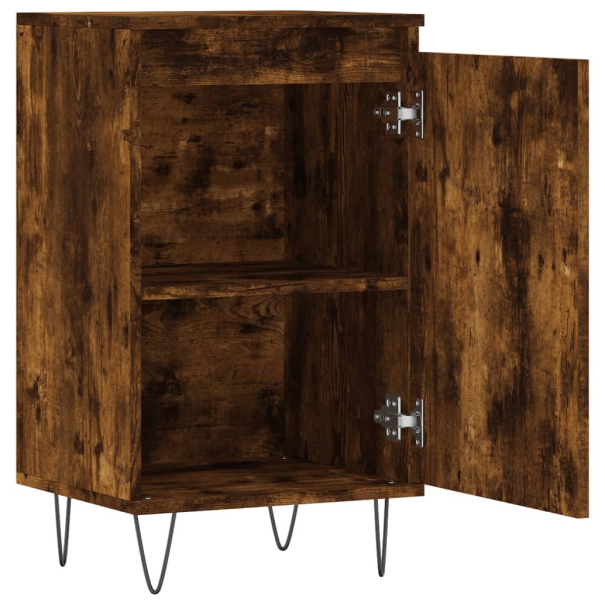 vidaXL Ντουλάπια 2 τεμ. Καπνιστή Δρυς 40x35x70 εκ. από Επεξεργ. Ξύλο