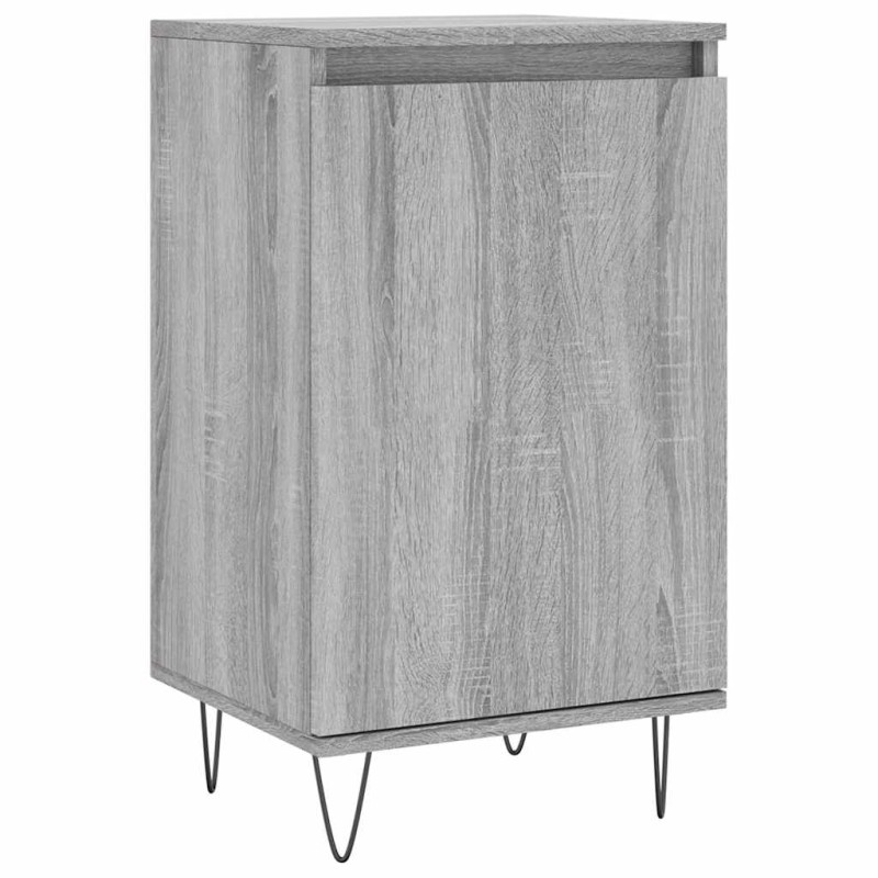 vidaXL Συρταριέρα Γκρι Sonoma 40 x 35 x 70 εκ. από Επεξεργασμένο Ξύλο