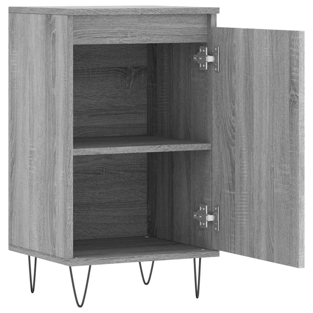 vidaXL Συρταριέρα Γκρι Sonoma 40 x 35 x 70 εκ. από Επεξεργασμένο Ξύλο