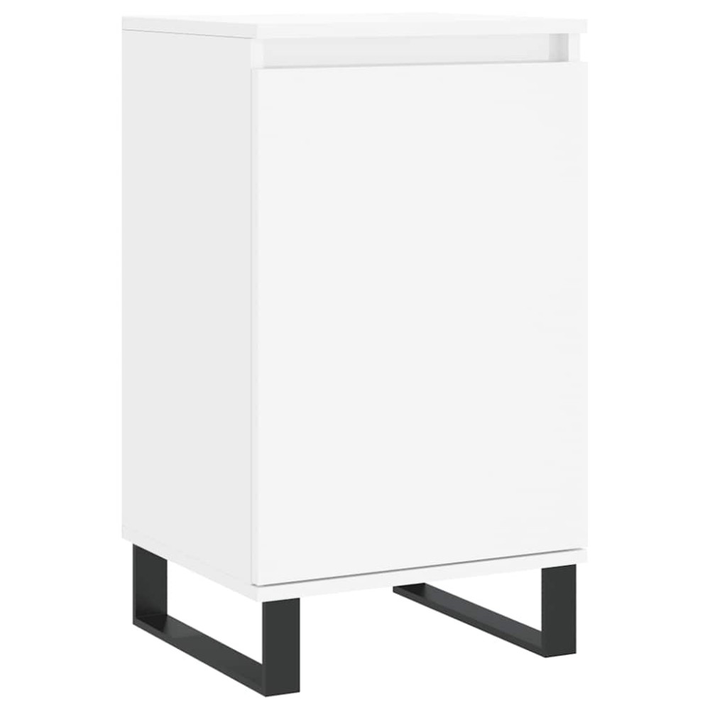 vidaXL Συρταριέρα Λευκή 40 x 35 x 70 εκ. από Επεξεργασμένο Ξύλο