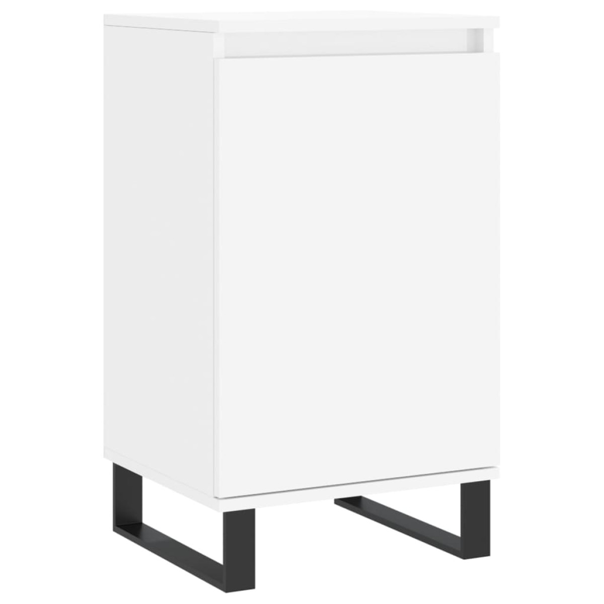 vidaXL Ντουλάπια 2 τεμ. Λευκά 40 x 35 x 70 εκ. από Επεξεργασμένο Ξύλο