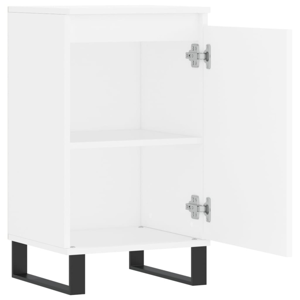 vidaXL Ντουλάπια 2 τεμ. Λευκά 40 x 35 x 70 εκ. από Επεξεργασμένο Ξύλο