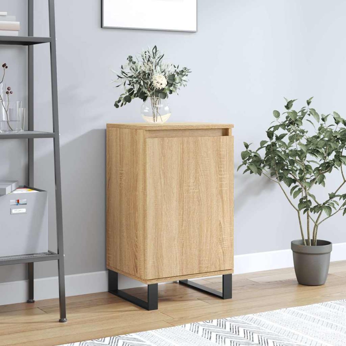 vidaXL Συρταριέρα Sonoma Δρυς 40 x 35 x 70 εκ. από Επεξεργασμένο Ξύλο