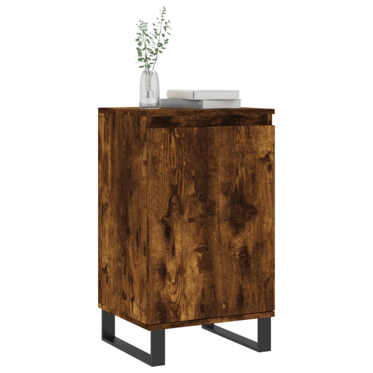 vidaXL Ντουλάπια 2 τεμ. Καπνιστή Δρυς 40x35x70 εκ. από Επεξεργ. Ξύλο