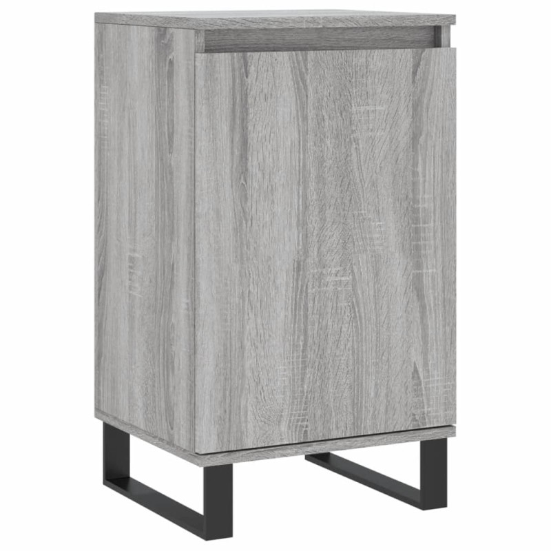 vidaXL Συρταριέρα Γκρι Sonoma 40 x 35 x 70 εκ. από Επεξεργασμένο Ξύλο